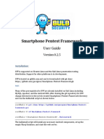 Smartphone Pentest Framework Manual