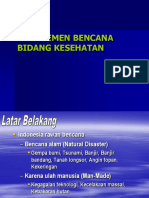 Manajemenbencanabidangkesehatan 111203210456 Phpapp02