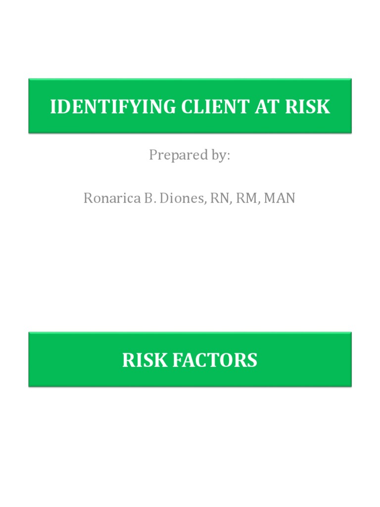 High-Risk Pregnancy Identification Guide | PDF | Pregnancy | Prenatal ...