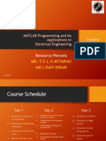 MATLAB Workshop