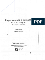 Feldman Palamidessi Programaci+ N de La Ense+ Anza en La Universidad PDF