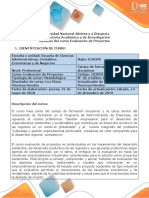 Syllabus Del Curso Evaluación de Proyectos