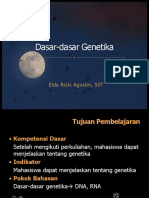 Dasar-Dasar Genetika