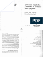 SANJURJO y VERA - Aprendizaje Significativo y Ense+ Anza en Los Niveles Medio y Superior (Caps 1, 2 y 3) PDF