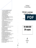 ROGERS Y FREIBERG - Libertad y Creatividad en La Educaci+ N - Cap. 2, 3 y 9 PDF