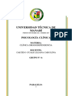 Caso clínico TDAH y dependencia cannabis