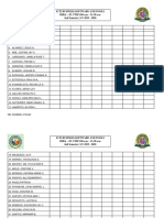 Attendance Bsba2f