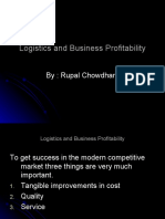 Logistics and Business Profitability