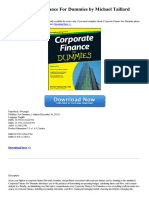 Corporate Finance For Dummies 1