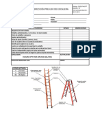 Checklist Pre Uso Escaleras