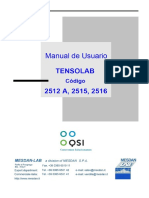 Manual Tensolab V3 PDF