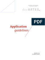 Docartes Application Guidelines 2019