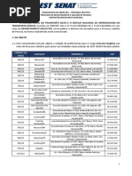 Comunicado de Abertura - Instrutor