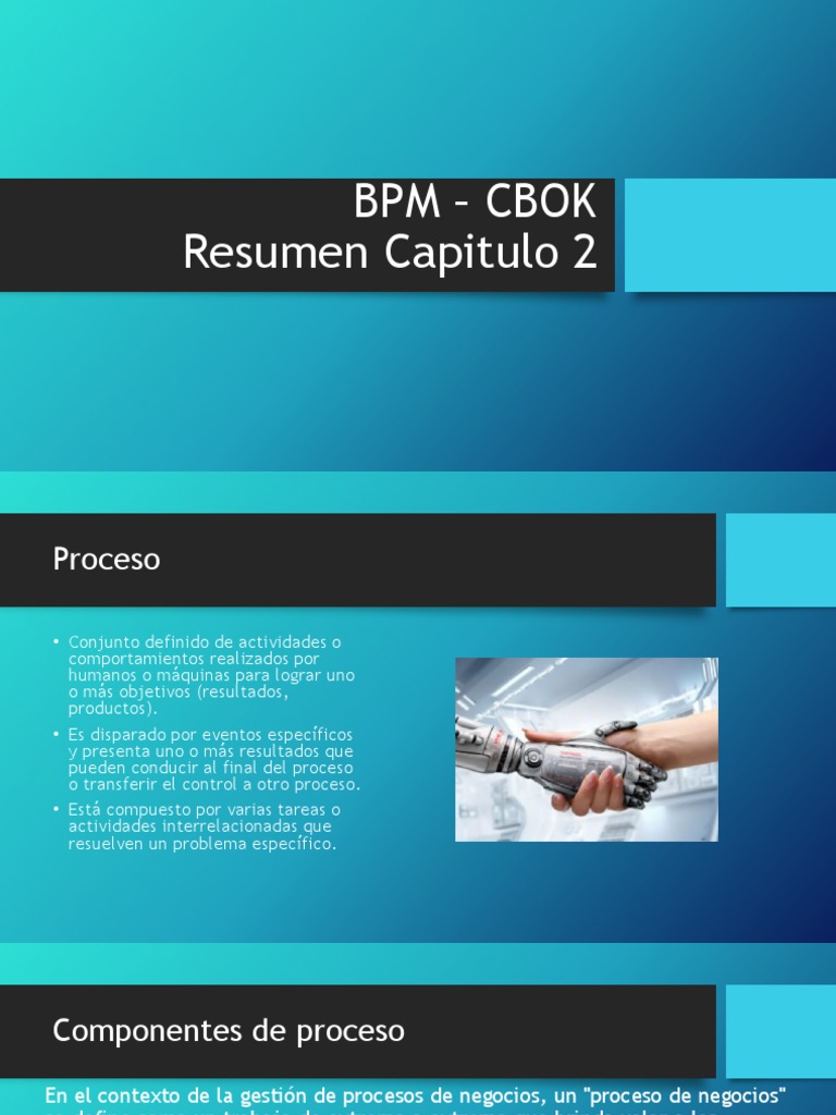 BPM Capitulo 2 - CBOK | PDF | Procesos de negocio | Informática