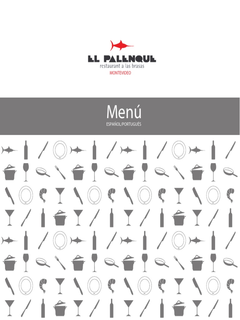 Menú del Restaurante El Palenque | PDF | Mariscos | Cocina occidental