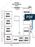 Denah Sekolah SD Leles 2019