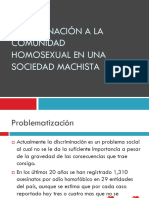 Discriminacion Homosexual