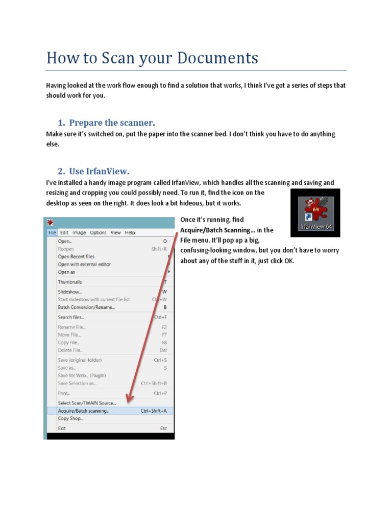 How To Scan | PDF | Career & Growth | Art