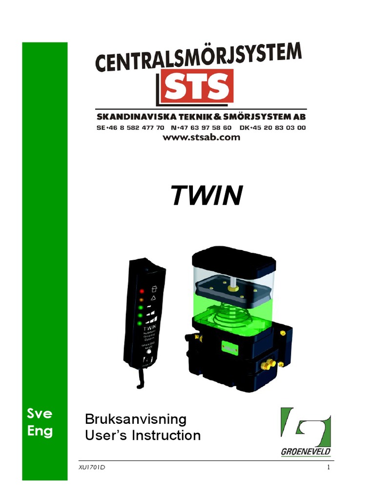 Groenveld Twin Manual | PDF