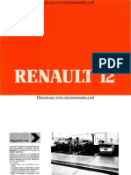 Manual Del Usuario Del Renault 12 de 1984 PDF