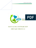 Manual HTP Modulo Drenaje Urbano 2018