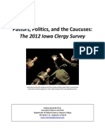 Iowa Clergy Survey 2012