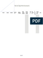 Matriz de Seguimiento de Proyecto