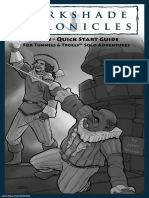 Darkshade Chronicles Quick Start Guide For Tunnels & Trolls Solo Adventures PDF
