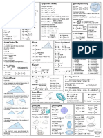 Civil Engineering Formulas