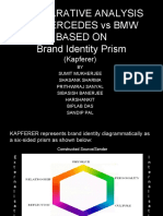 COMPARATIVE ANALYSIS OF MERCEDES VS BMW BRAND IDENTITY