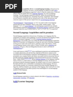 Download Second Language Acquisition by zoon9999 SN44542337 doc pdf