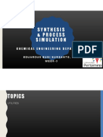 Synthesis and Simulation Process - Week 3