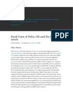 Food Uses of PO & Its Components