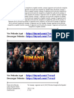 Jumanji Siguiente Nivel Pelicula Completa en Español Latino