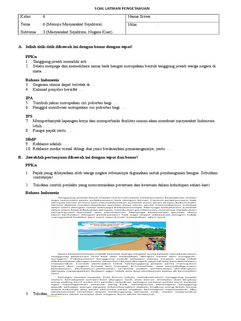 Contoh Reklame Tentang Tanggung Jawab Dalam Kehidupan Sehari Hari Berbagai Contoh