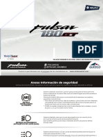 Manual de Usuario PULSAR 180 GT PDF