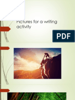 Imagens para Writing Activity