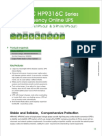 HP9116C HP9316C 6-20KVA