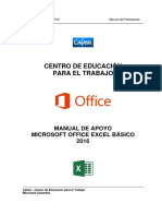 Manual Excel Basico - 2016