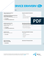 Kontaktark - Kundeservice Erhverv - tcm69-146273 PDF