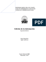 Libro - Edición de La Informacion