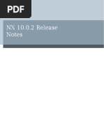 NX10 Release - Notes