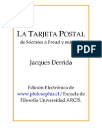 Derrida-La Tarjeta Postal