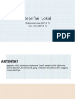 Kearifan Lokal