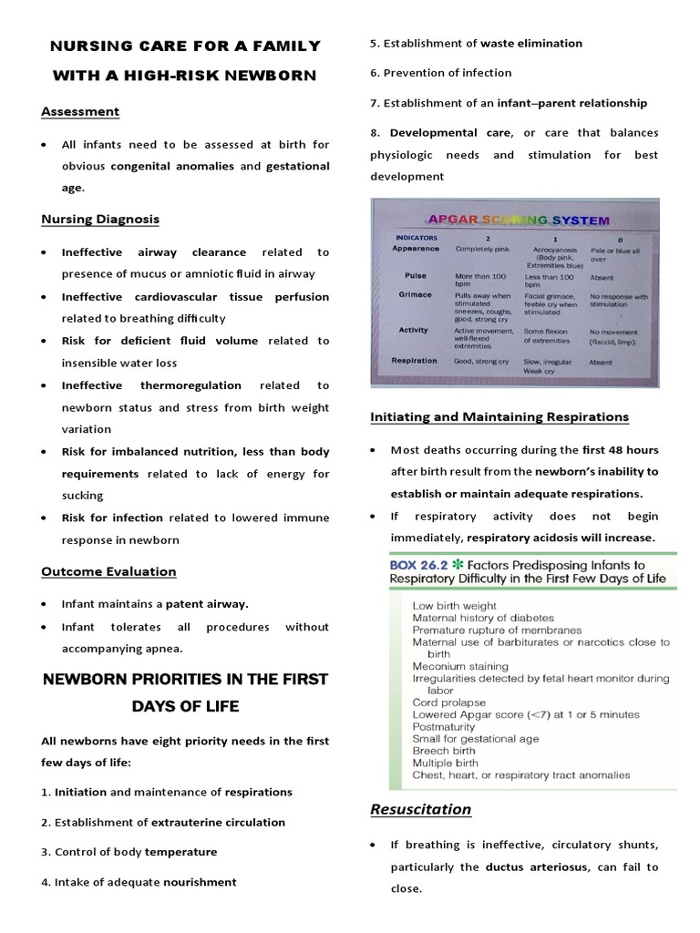 Nursing Care For A High Risk Newborn | PDF | Breastfeeding | Breast Milk