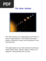 Fun Facts About Solar System