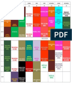 Horario General de Clases Febrero-Julio 2020 30 de Enero