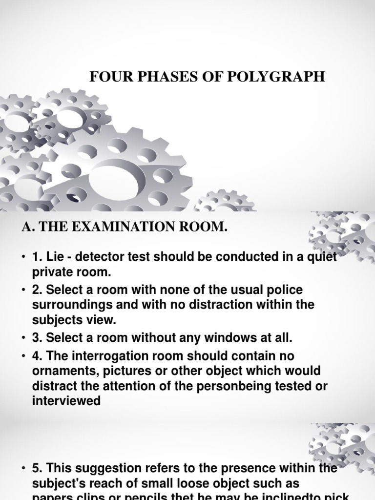 Four Phases of Polygraph Examination | PDF | Polygraph | Psychological ...