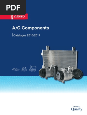 Denso Accord Deac160001Mm | Pdf | Air Conditioning | Heat Exchanger