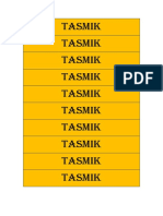 Pelekat Jadual Induk